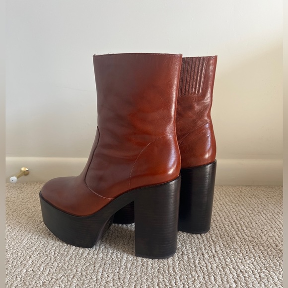 Jeffrey Campbell Mexique Platforms - 8.5 - Brown - Picture 3 of 16